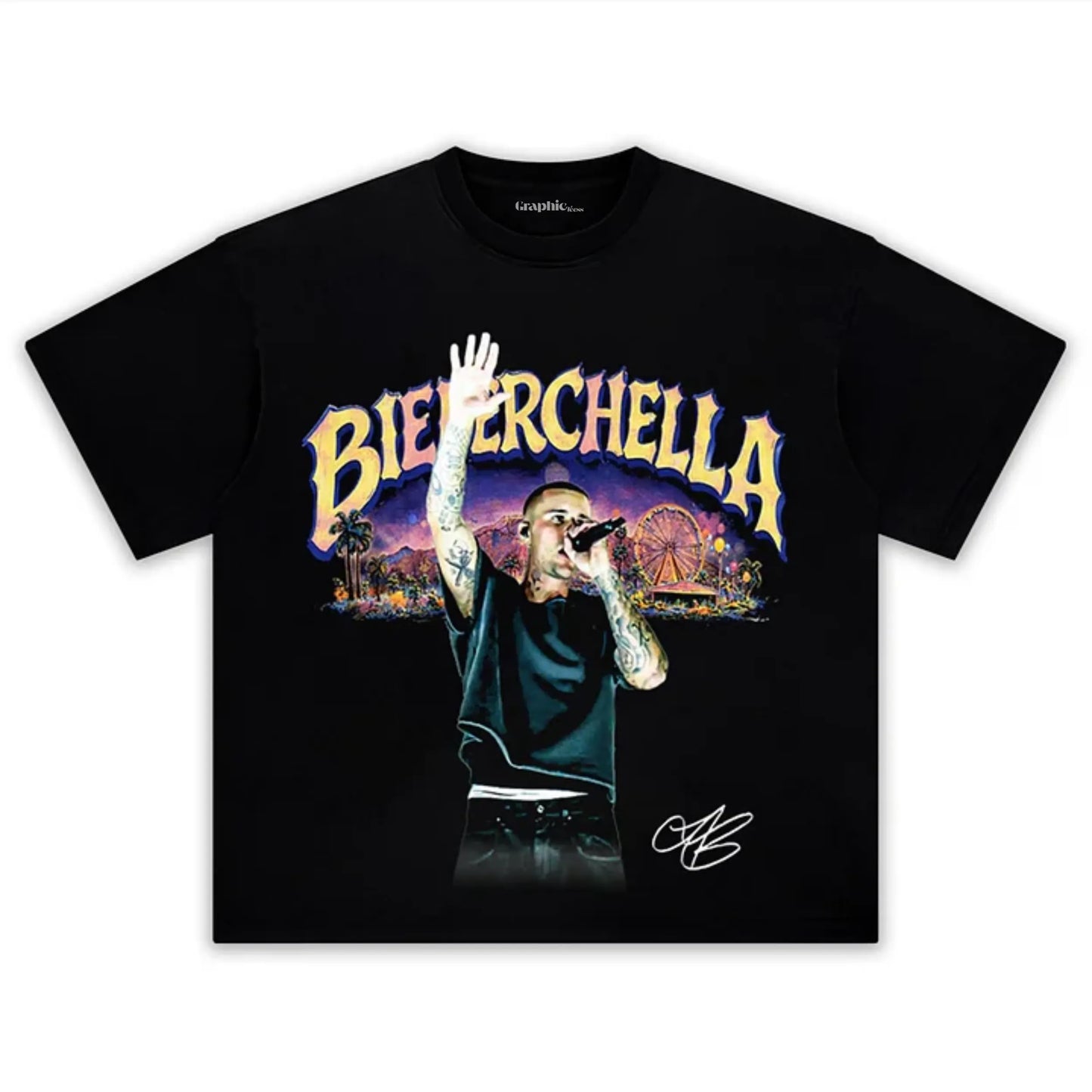 JUSTIN BIEBER "BIEBERCHELLA" TEE
