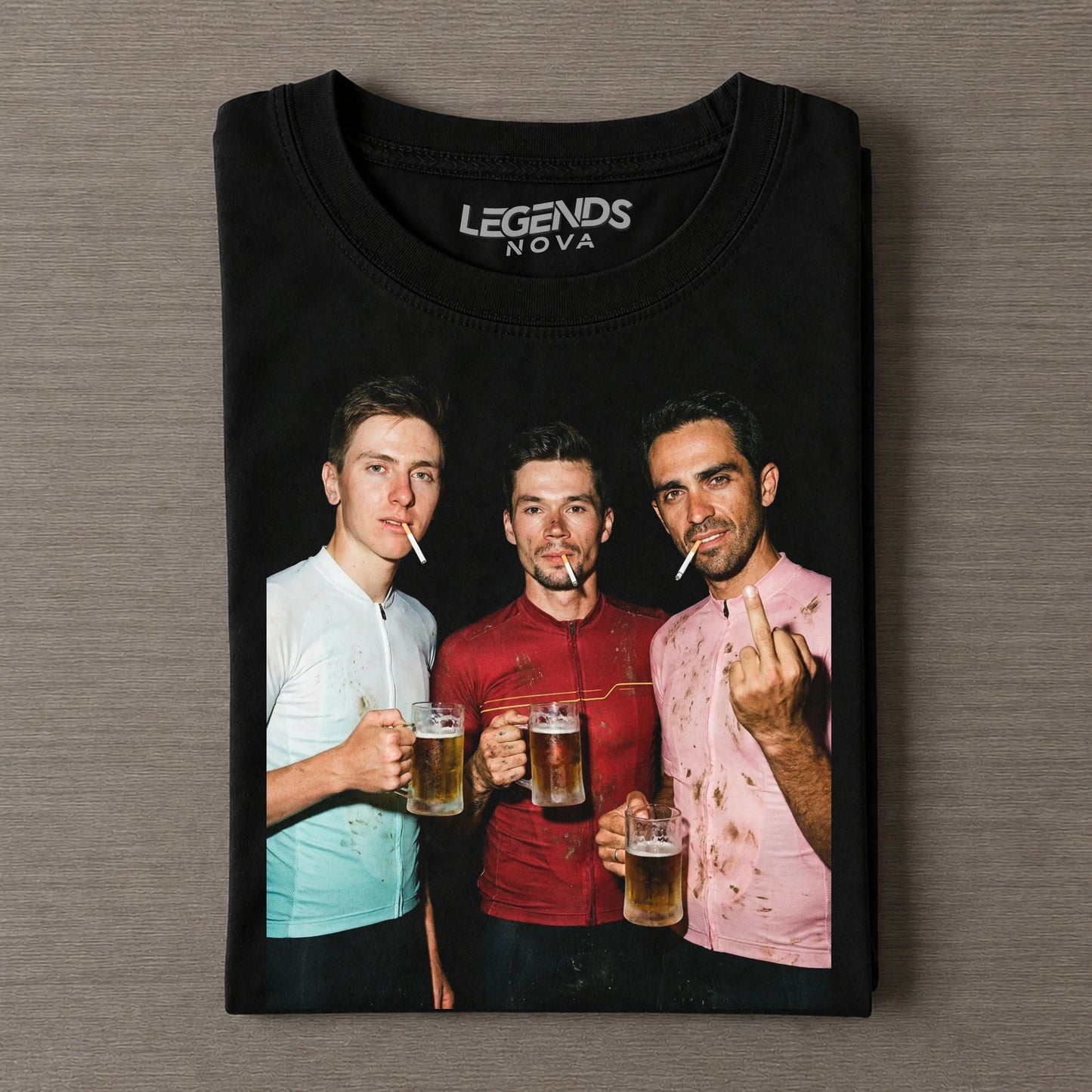 Tadej Pogačar & Primož Roglič & Alberto Contador 2026 Vintage T-shirt
