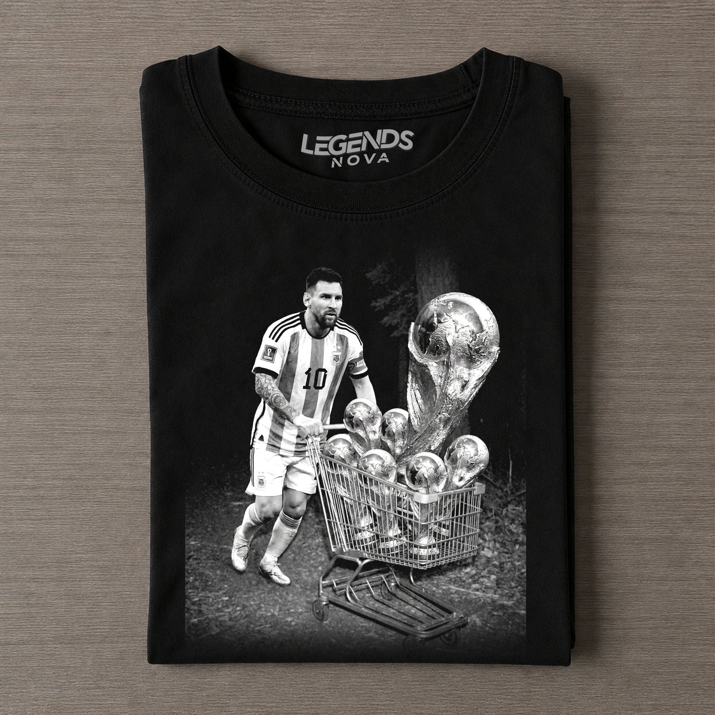 Argentina Messi funny Vintage Tee
