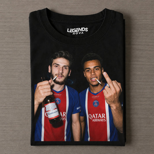 Kvaratskhelia & Désiré Doué Tee