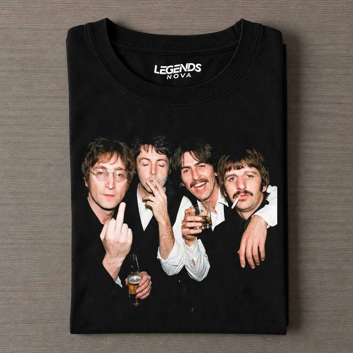 Funny The Beatles Vintage Tee
