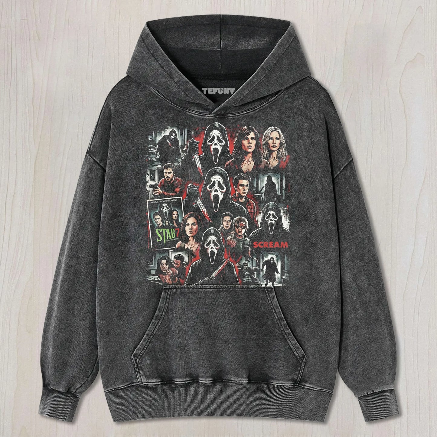 SCREAM F TEE & SWEAT & HOOD