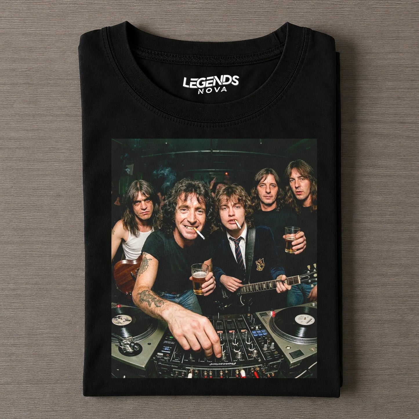 Funny ACDC Vintage Tee