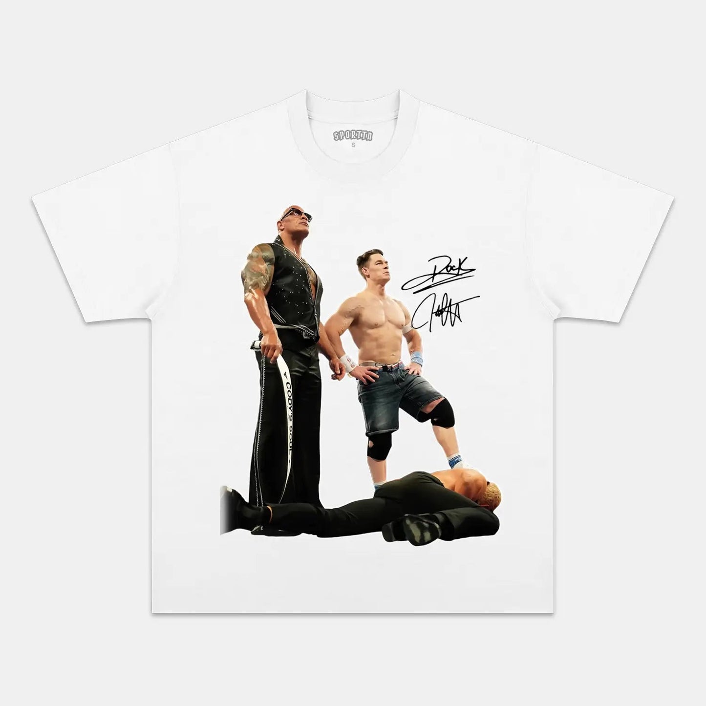 DWAYNE JOHNSON & JOHN CENA 3.5 TEE