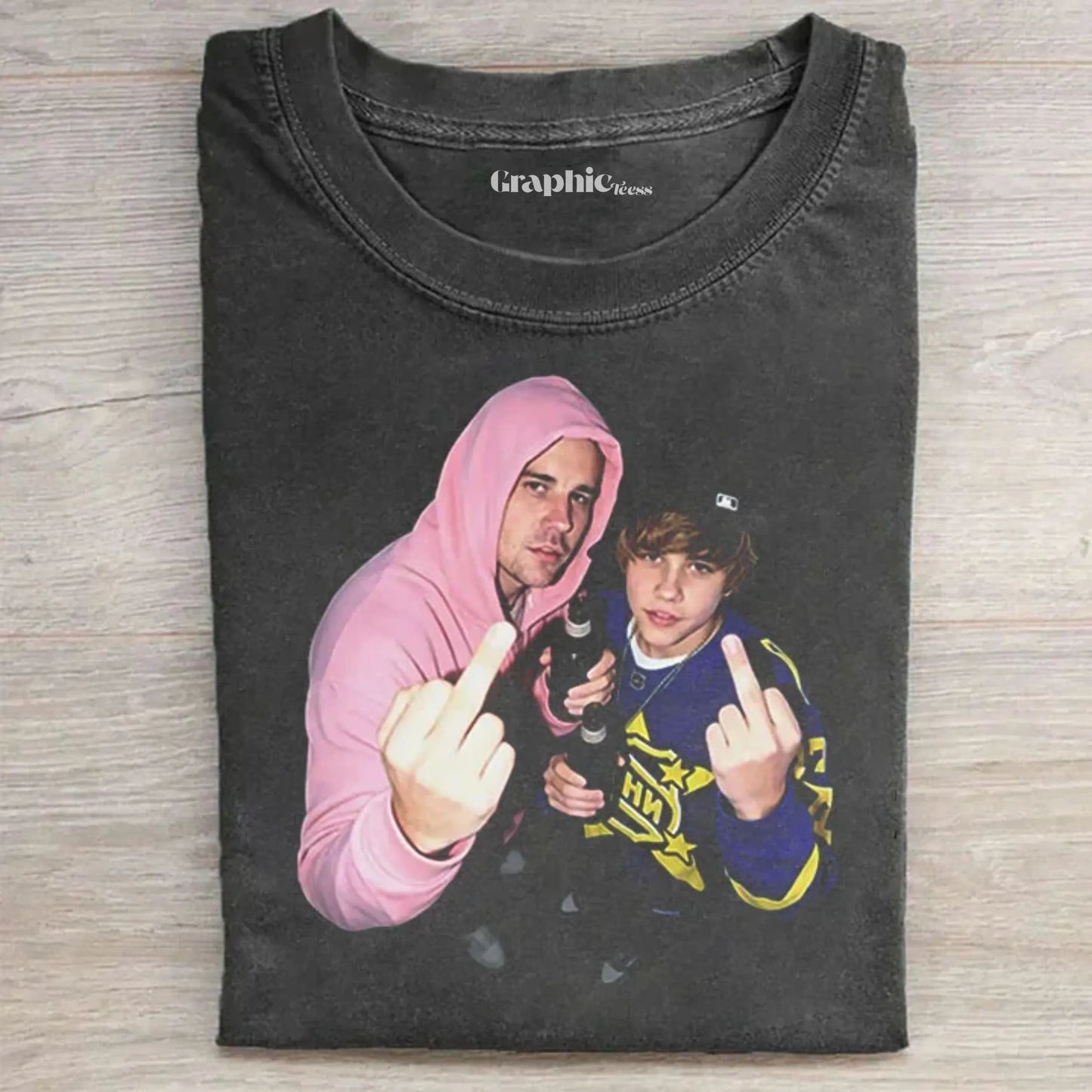Pop Music Icon Vintage Graphic T-shirt
