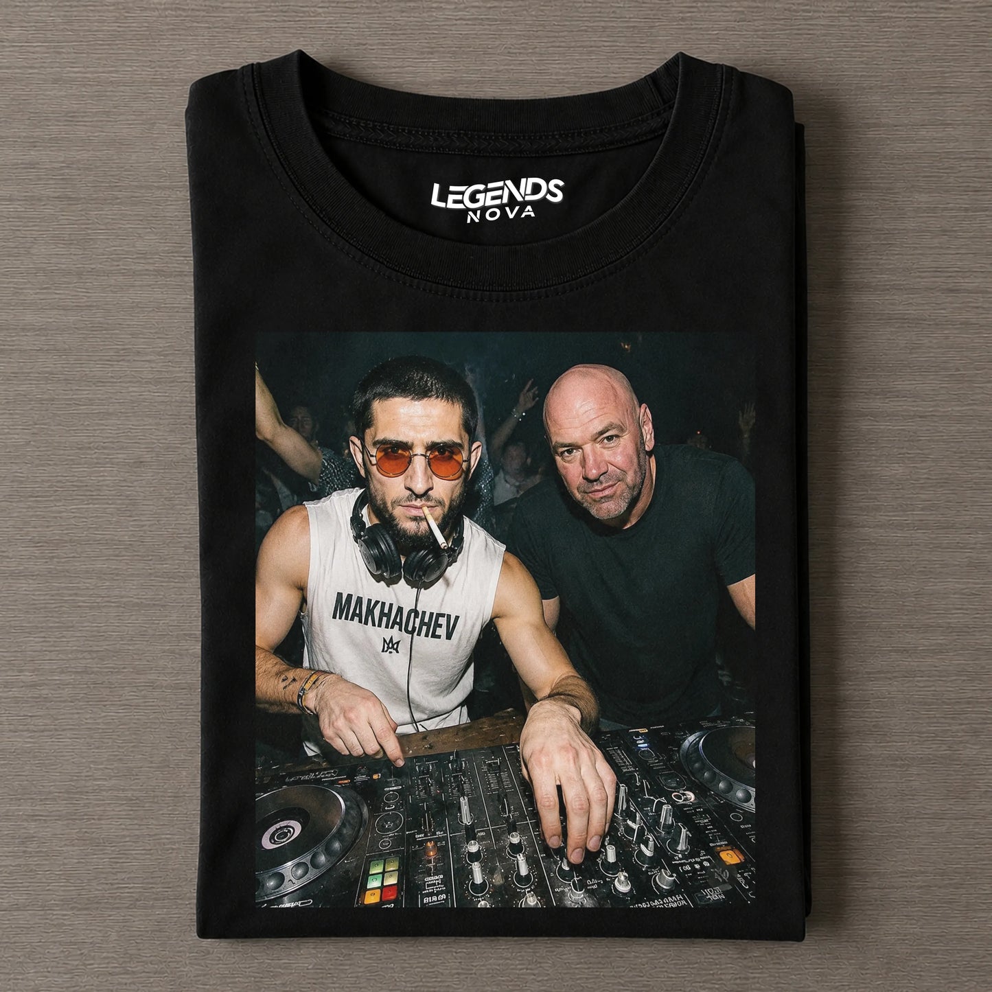 Funny Islam Makhachev & Dana White Tee