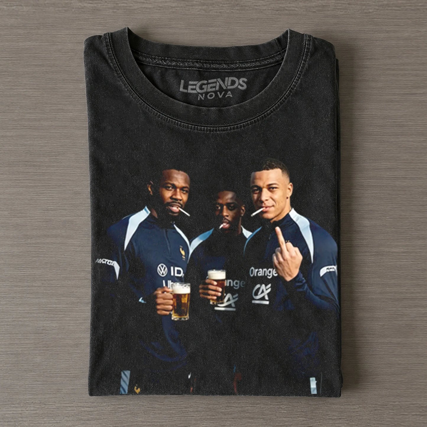 Kylian Mbappé & Ousmane Dembélé & Marcus Thuram France 2026 T-shirt