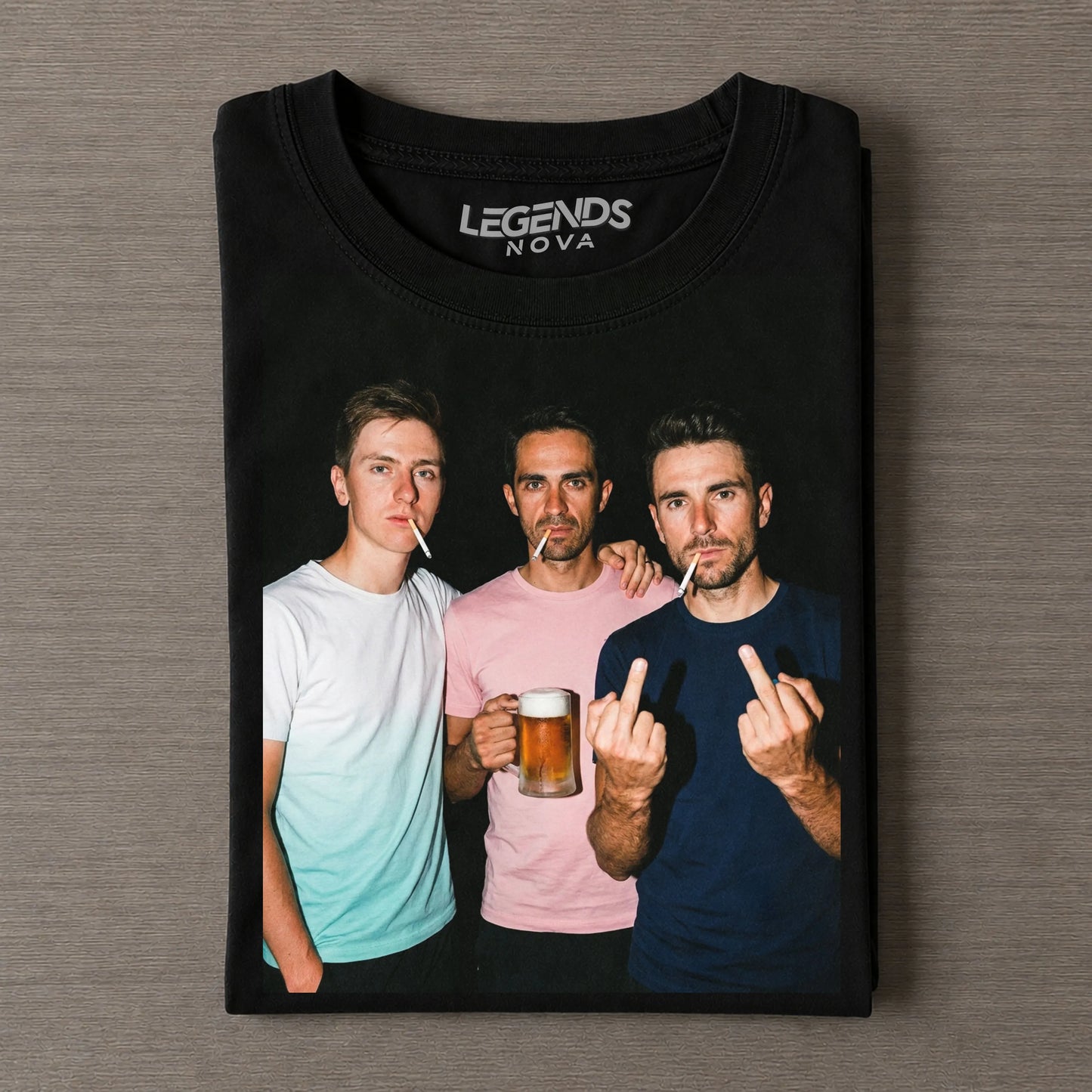 Tadej Pogačar & Primož Roglič & Alberto Contador 2026 Vintage T-shirt