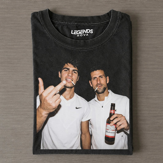 Novak Djokovic & Carlos Alcaraz Tee