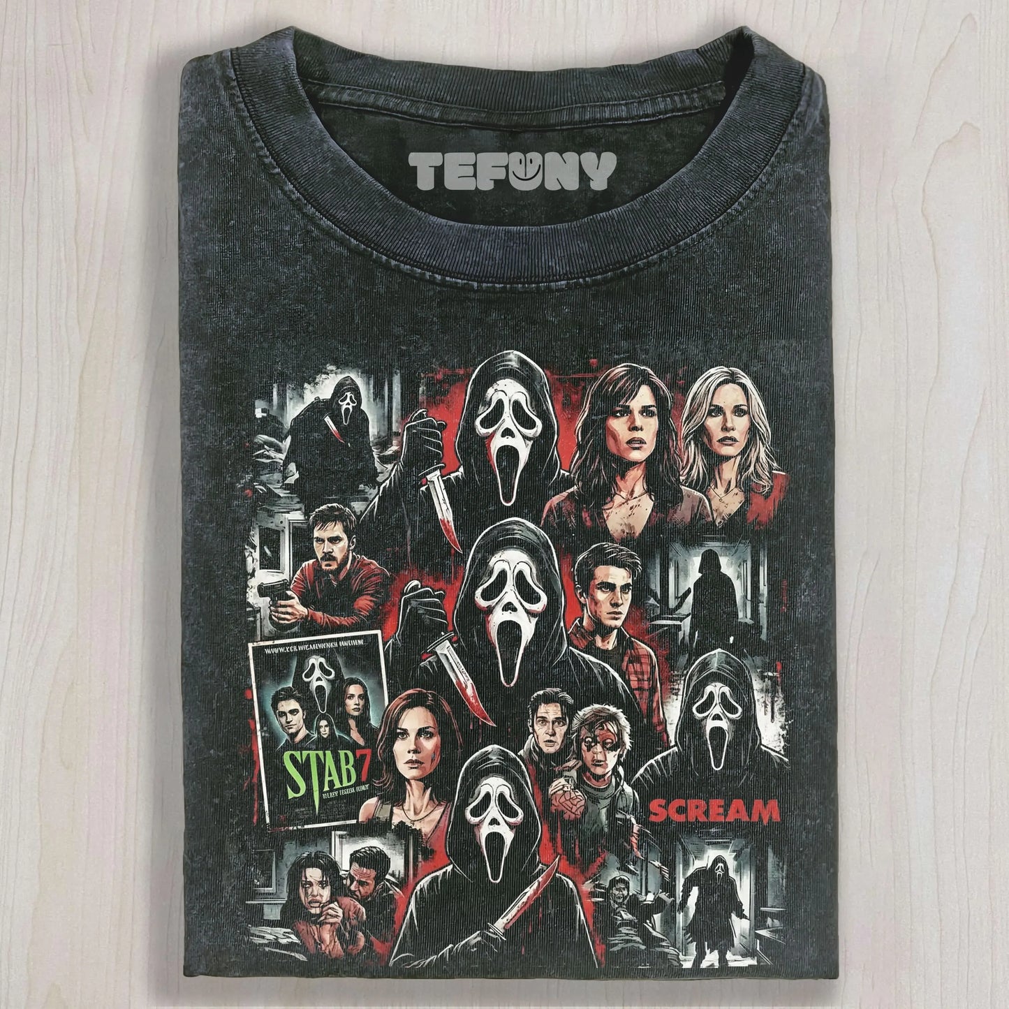 SCREAM F TEE & SWEAT & HOOD