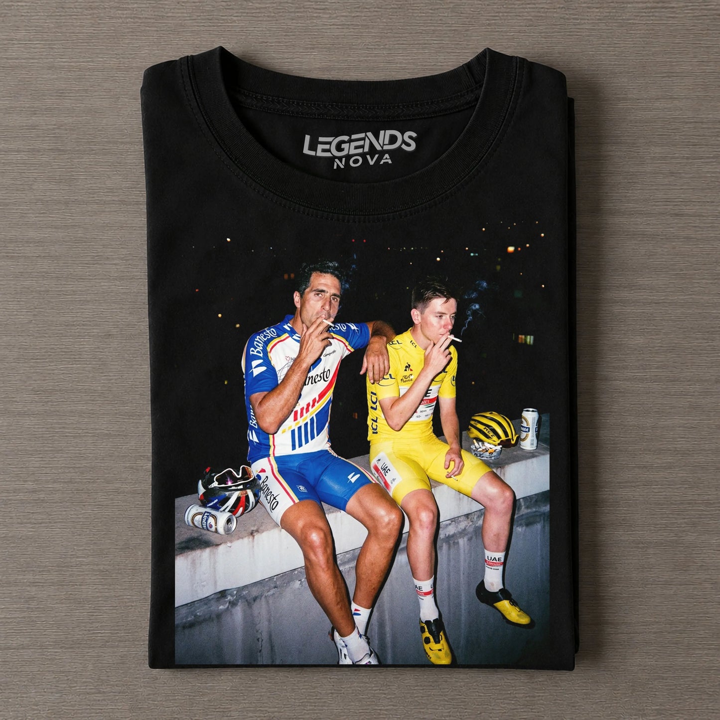 Miguel Indurain & Tadej Pogačar 2026 Tee