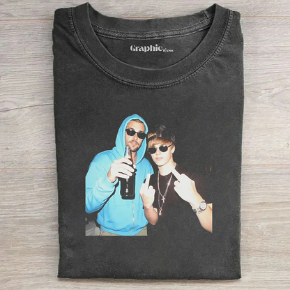 Pop Music Icon Vintage Graphic T-shirt