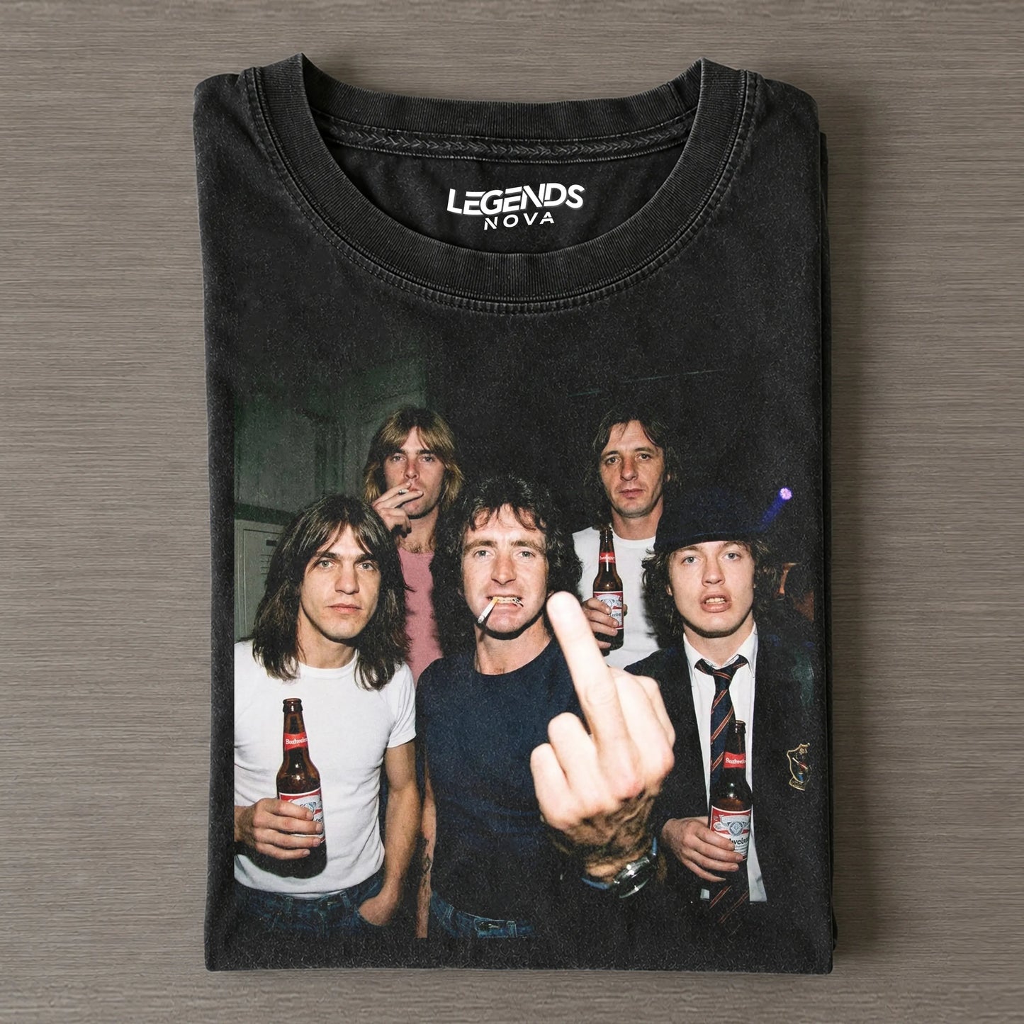 Funny ACDC V2 Vintage Tee