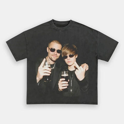 Pop Music Icon Vintage Graphic T-shirt