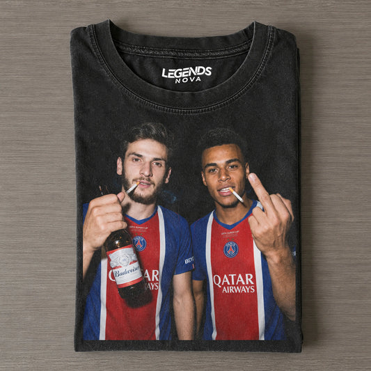 Kvaratskhelia & Désiré Doué Tee