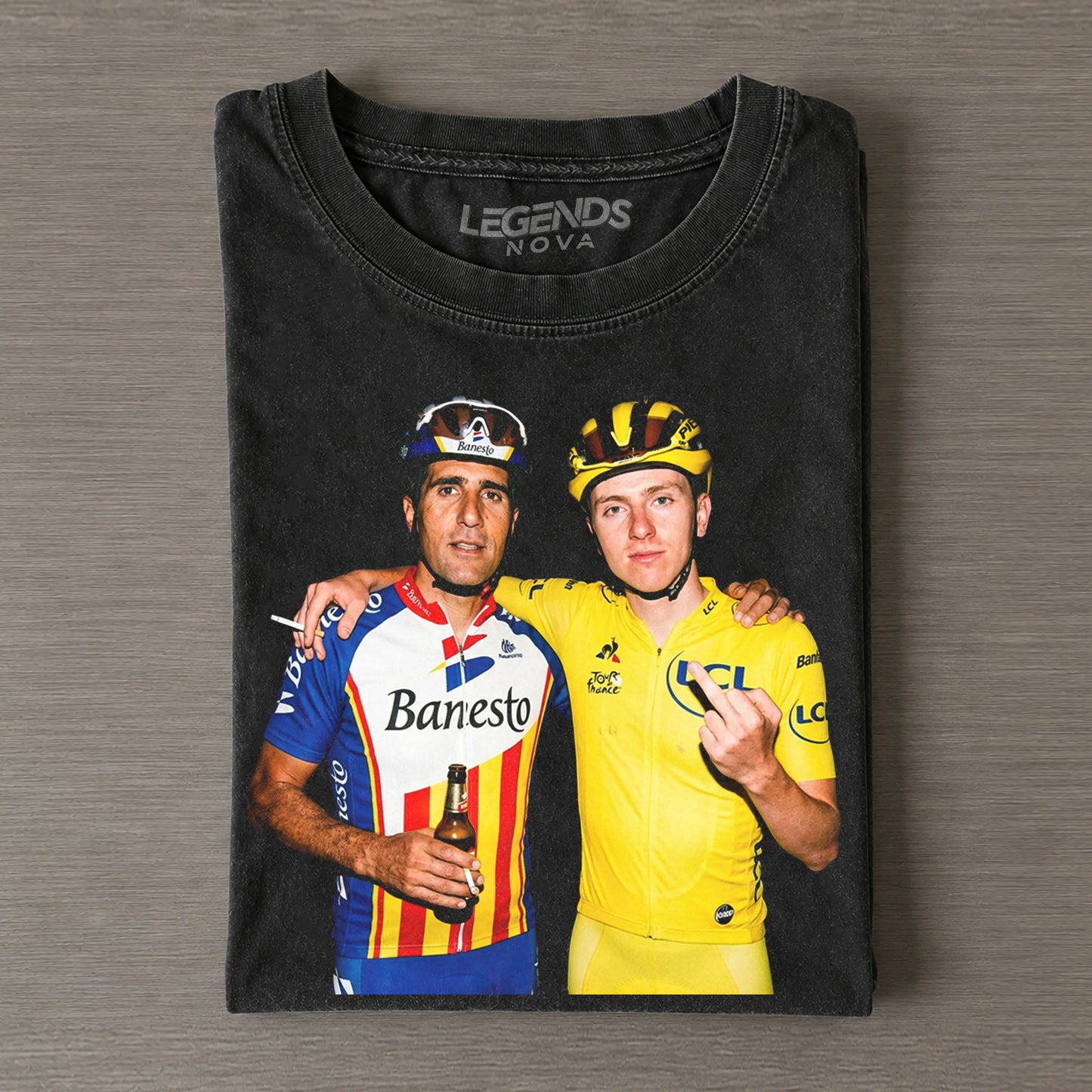 Miguel Indurain & Tadej Pogačar 2026 Tee