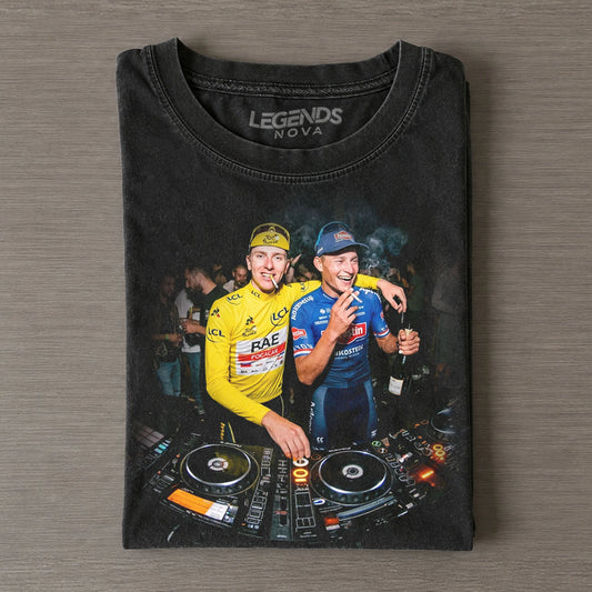 Mathieu van der Poel & Tadej Pogačar Funny 2026 Tee