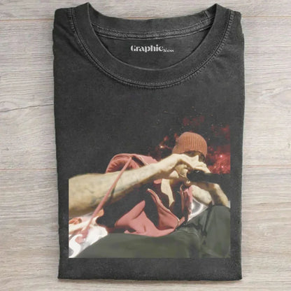 Pop Music Icon Vintage Graphic T-shirt