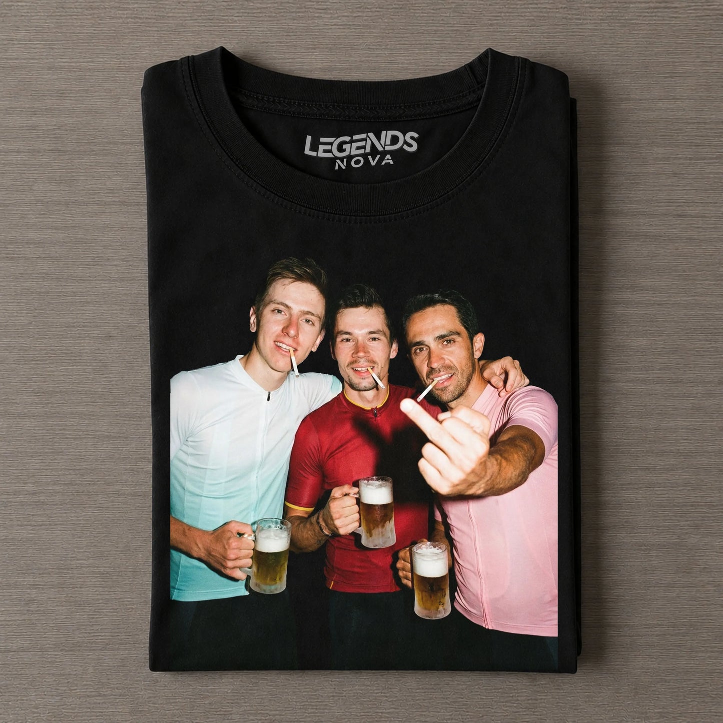 Tadej Pogačar &  Primož Roglič & Alberto Contador 2026 Vintage T-shirt