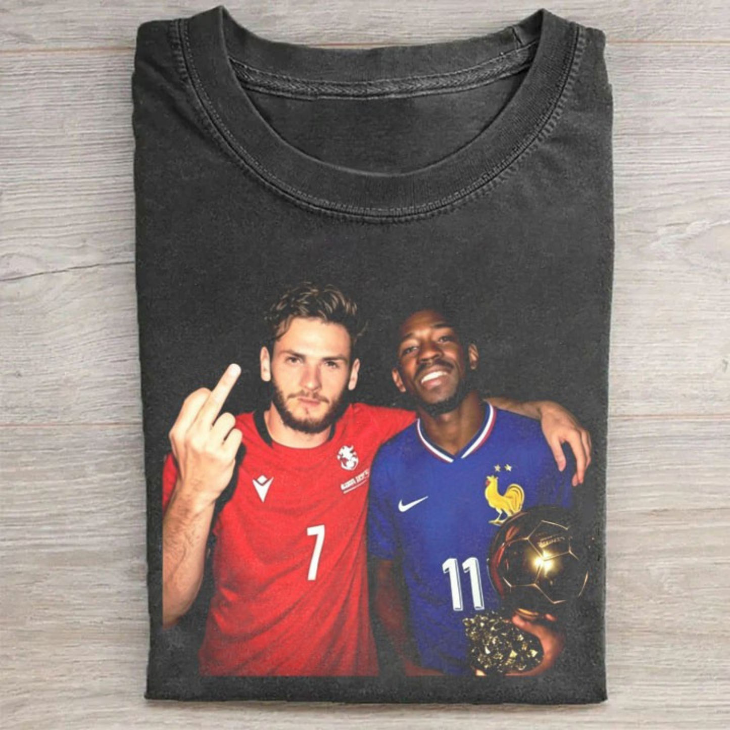 Khvicha Kvaratskhelia & Ousmane Dembélé T-shirt