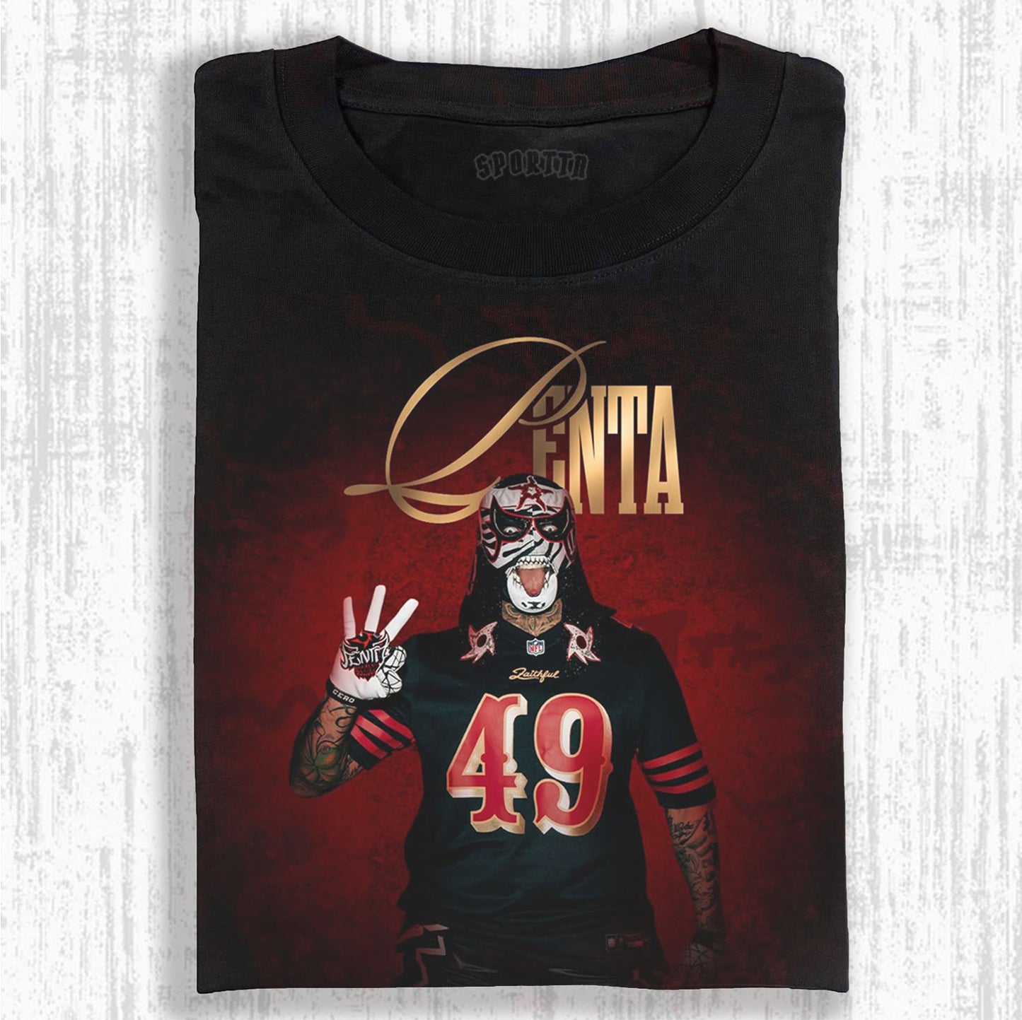 Wwe Cero Miedo Pentagon Jr. & 49er T-shirt/Sweatshirt/Hoodie