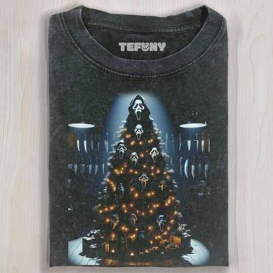 GHOSTFACE CHRISTMAS TREE T-SHIRT
