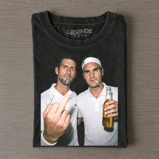 Novak Djokovic & Roger Federer 2026 Vintage T-shirt