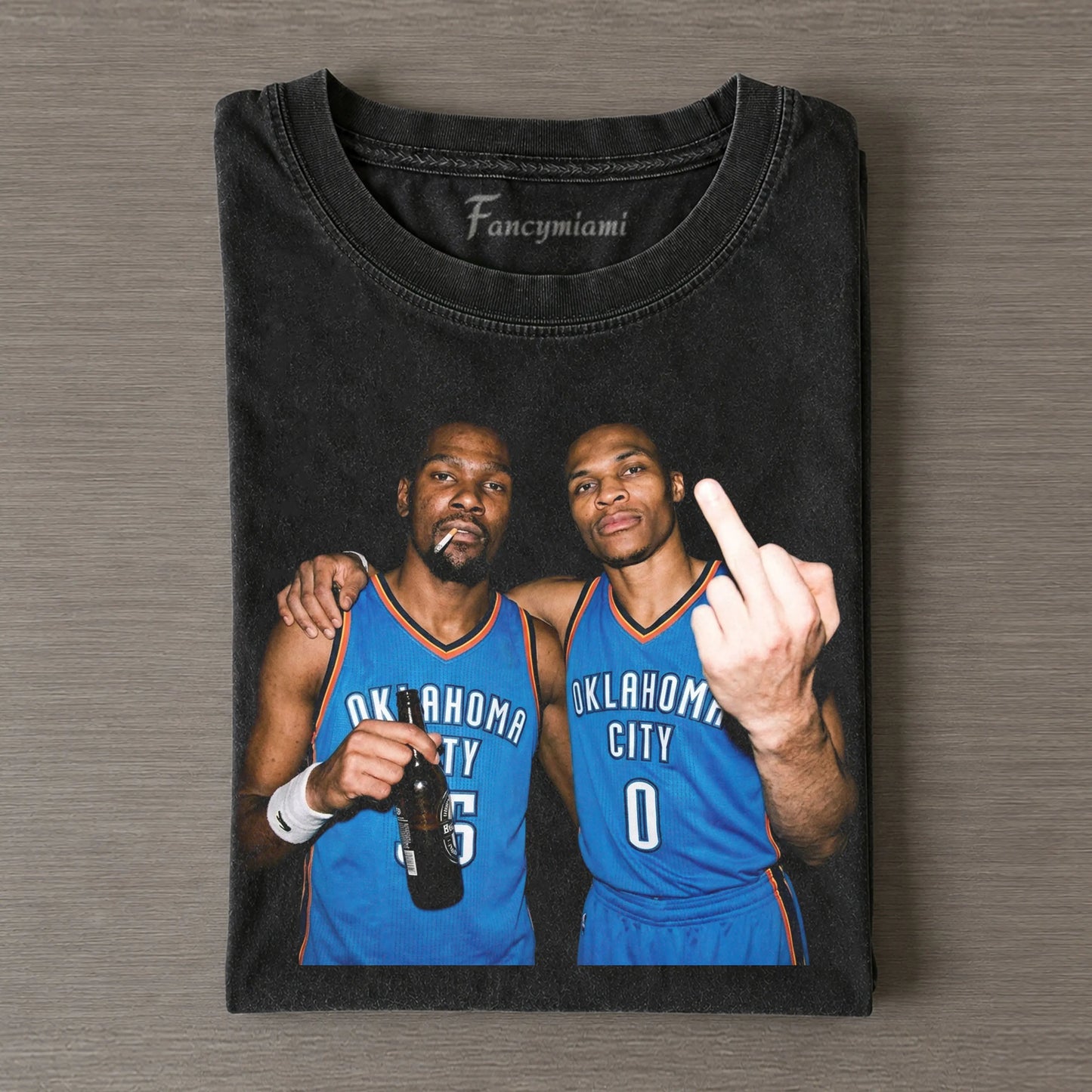 EDGY SPORTS JERSEY DUO NIGHT PORTRAIT TEE