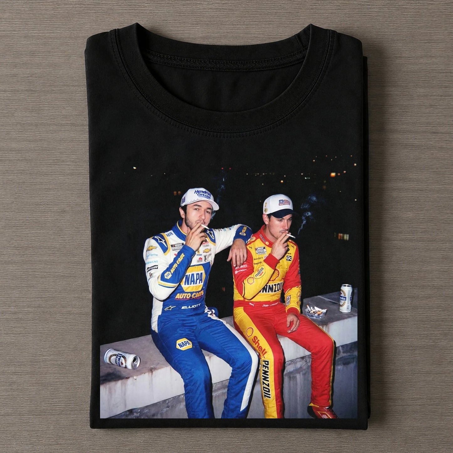 Chase Elliott & Joey Logano Nascar V2 Tee