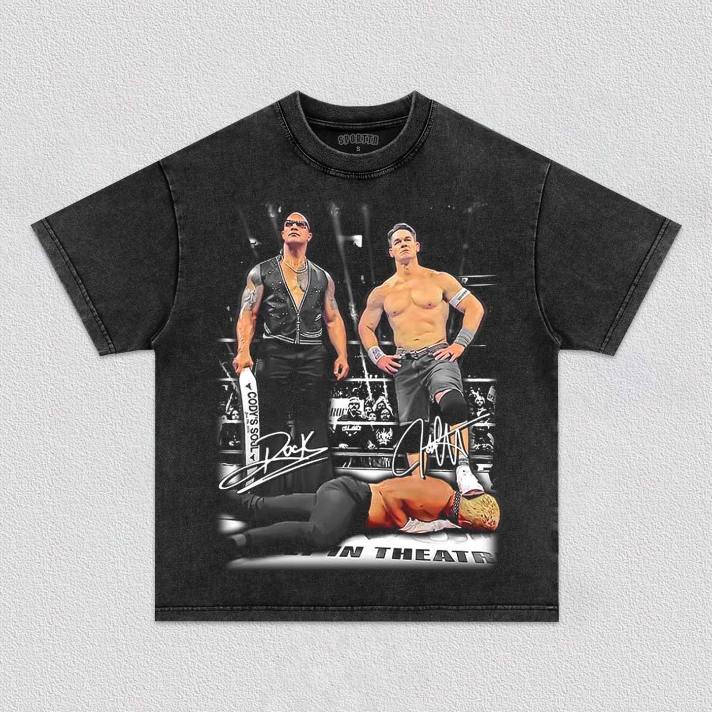 DWAYNE JOHNSON JOHN CENA TEE