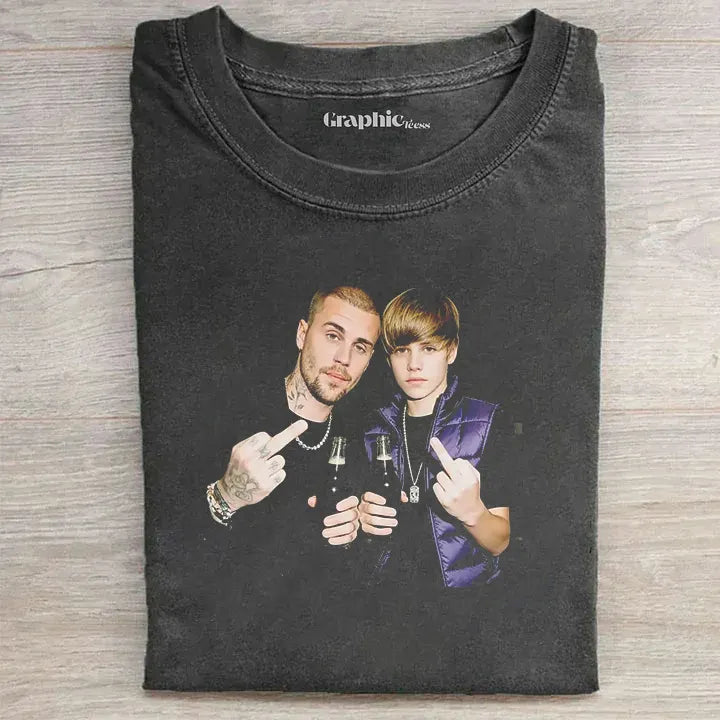 Pop Music Icon Vintage Graphic T-shirt