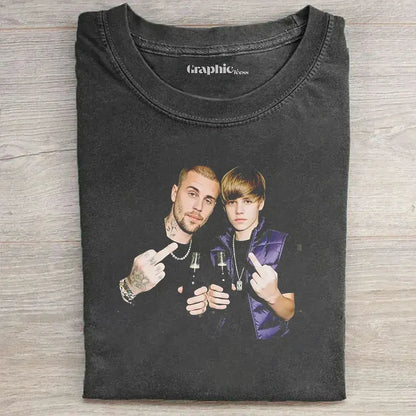 Pop Music Icon Vintage Graphic T-shirt