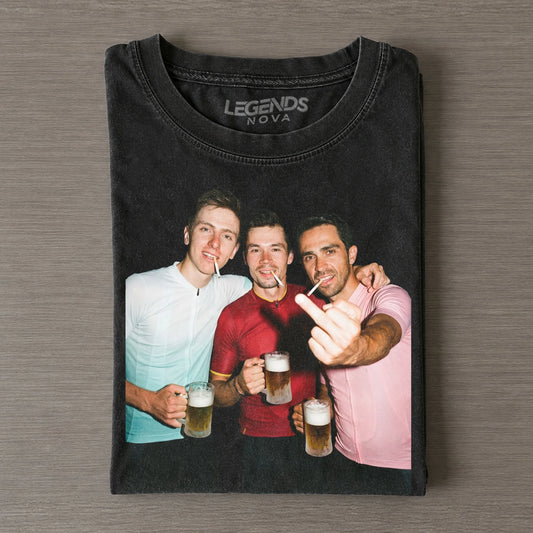 Tadej Pogačar &  Primož Roglič & Alberto Contador 2026 Vintage T-shirt