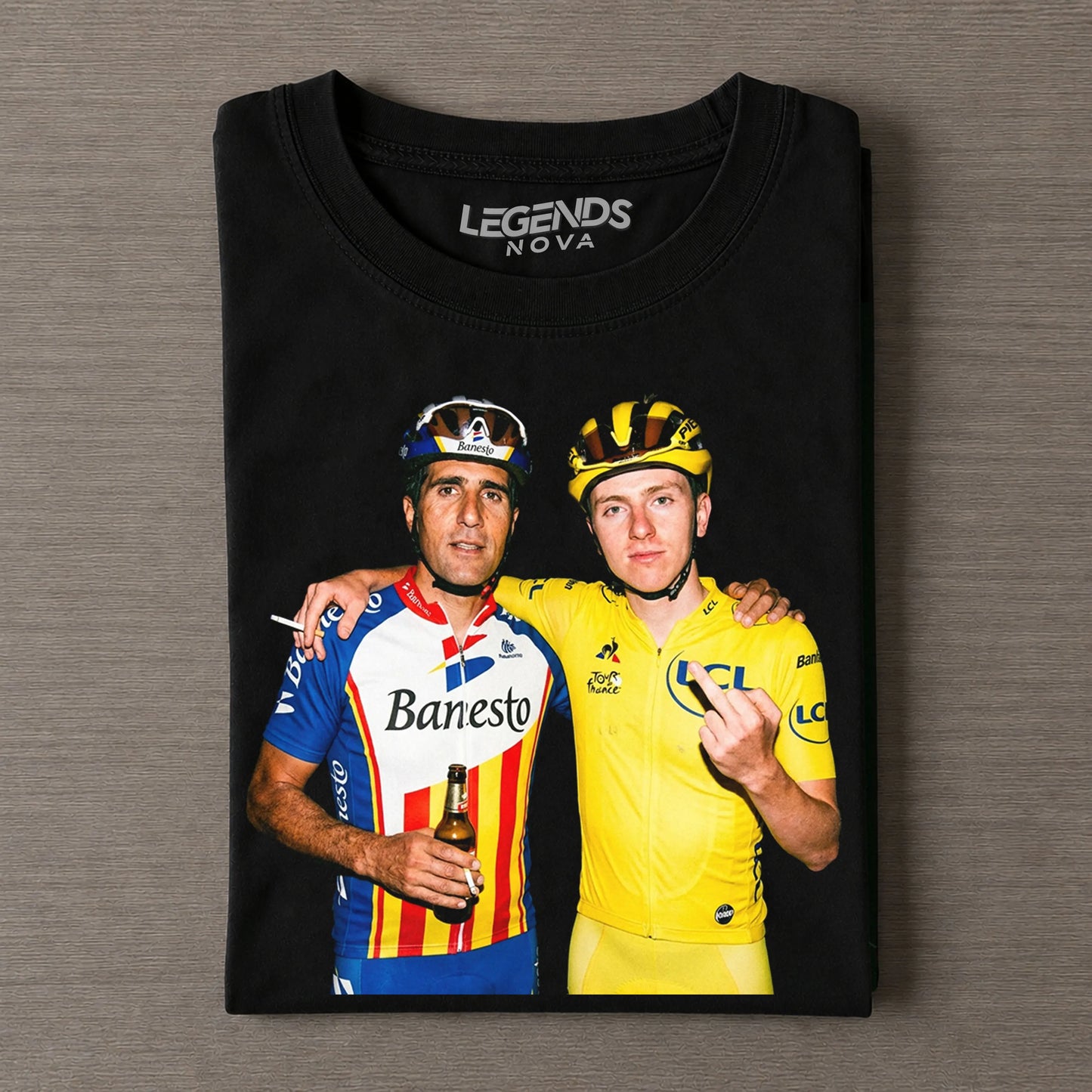 Miguel Indurain & Tadej Pogačar 2026 Tee