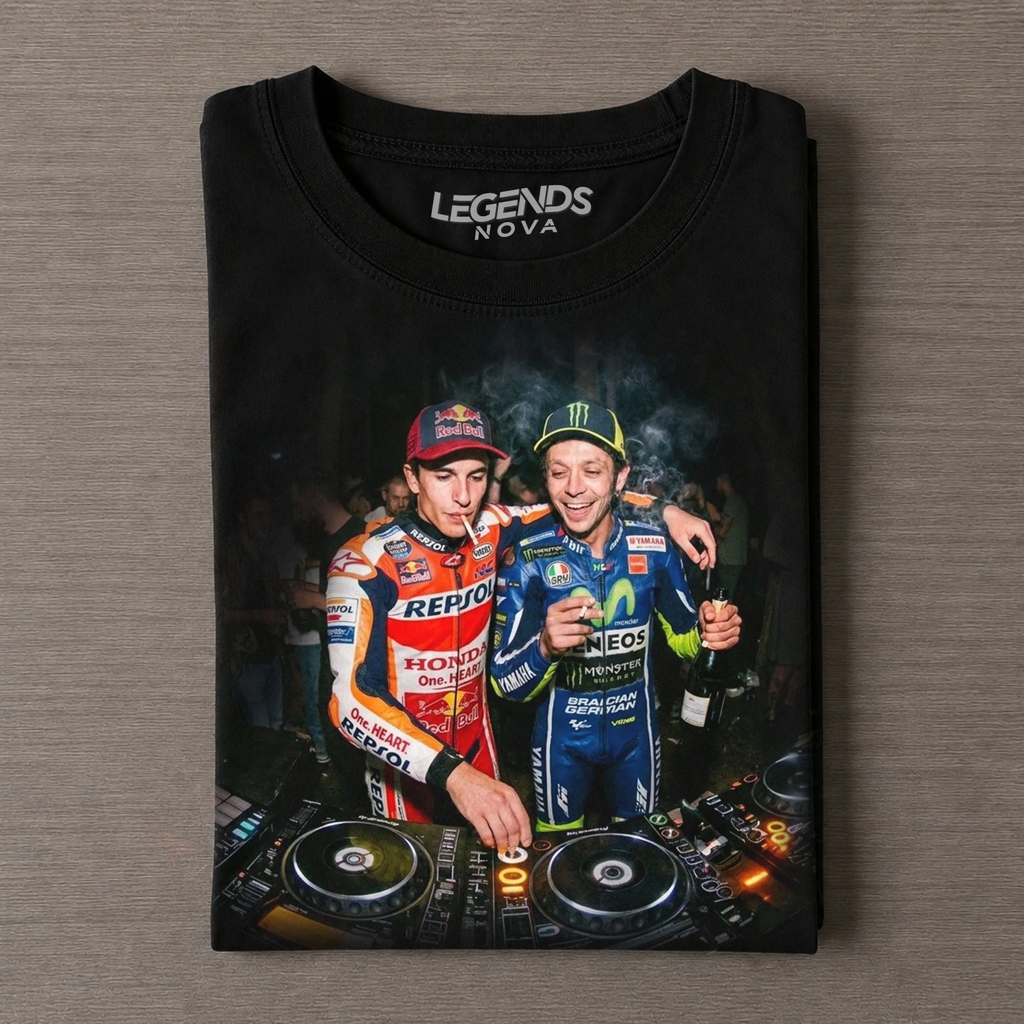 Valentino Rossi & Marc Marquez Moto GP Tee