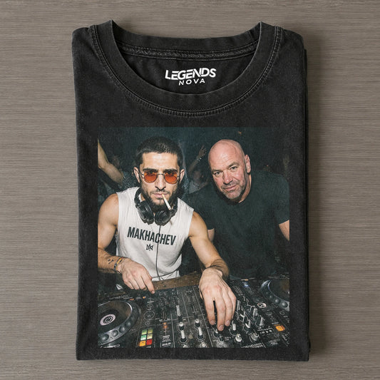 Funny Islam Makhachev & Dana White Tee