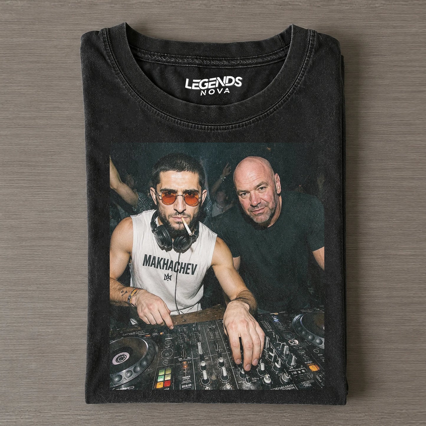 Funny Islam Makhachev & Dana White Tee
