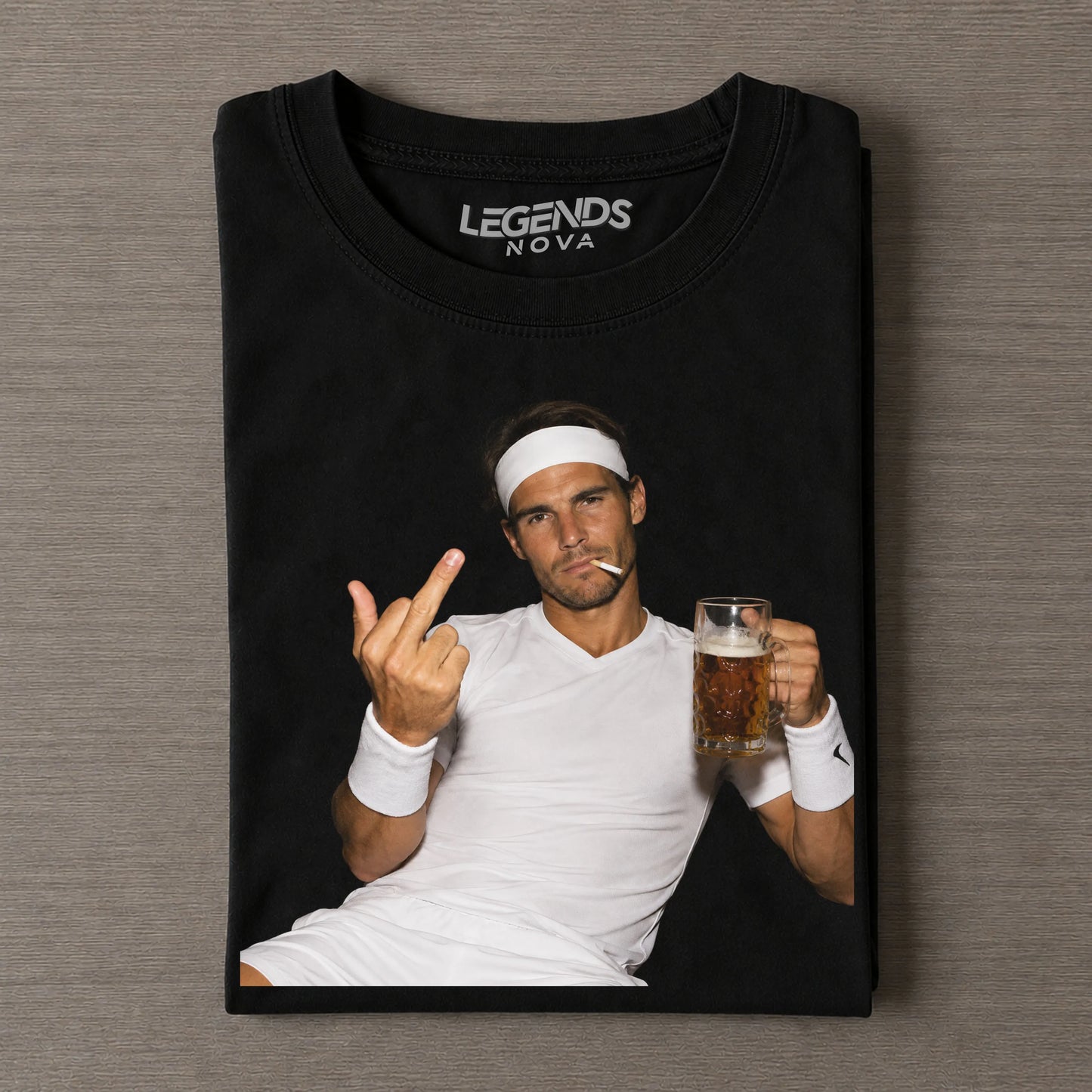 Rafael Nadal Tennis legend graphic T-shirt