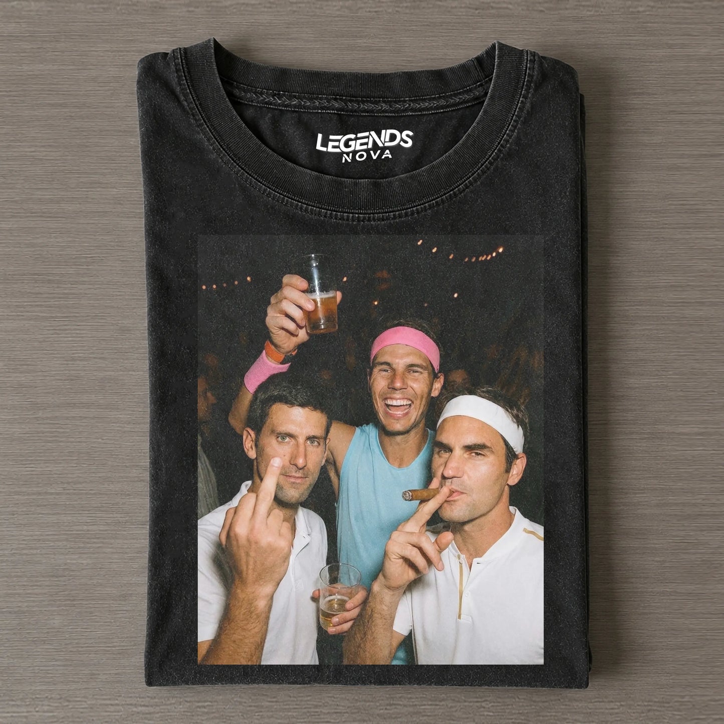 Djokovic & Nadal & Federer 2026 Tee