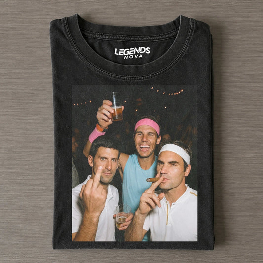 Djokovic & Nadal & Federer 2026 Tee