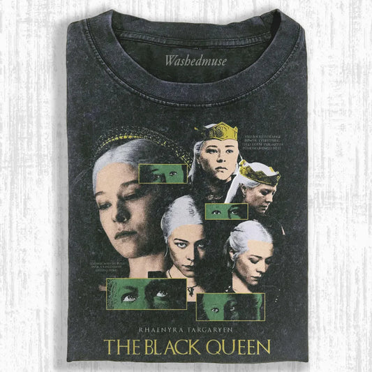 MULTI‑FRAME BLACK MONARCH T-SHIRT