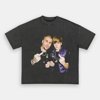 Pop Music Icon Vintage Graphic T-shirt