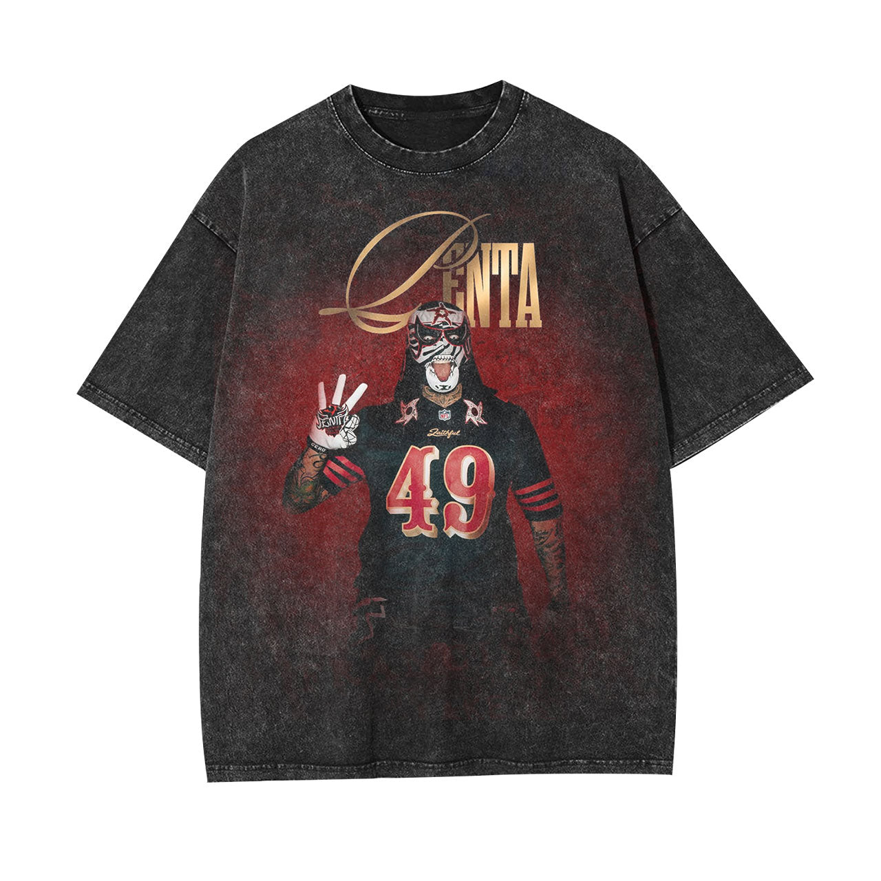 Wwe Cero Miedo Pentagon Jr. & 49er T-shirt/Sweatshirt/Hoodie
