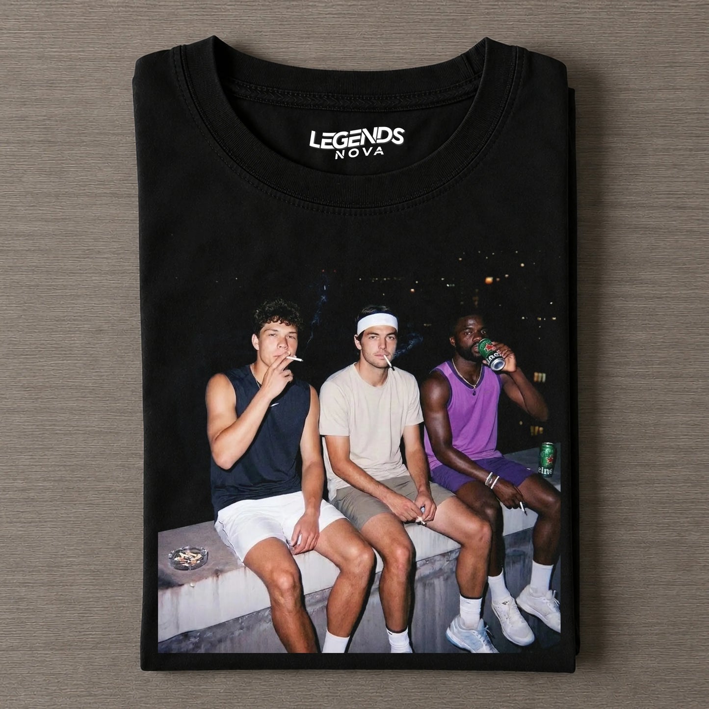 Ben Shelton & Taylor Fritz & Frances Tiafoe Tee