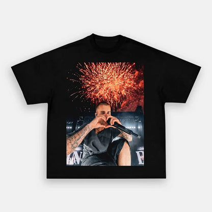 Pop Music Icon Vintage Graphic T-shirt