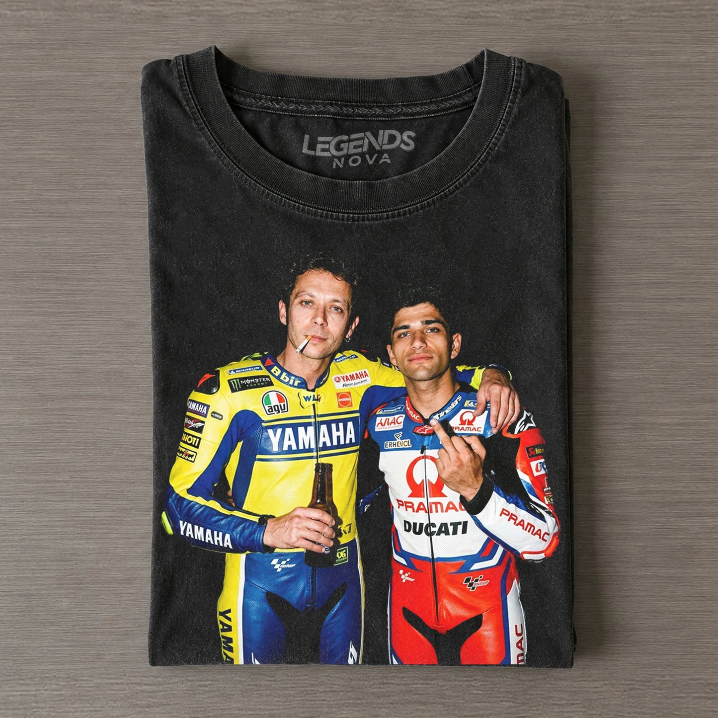 Jorge Martín & Valentino Rossi Moto GP T-shirt