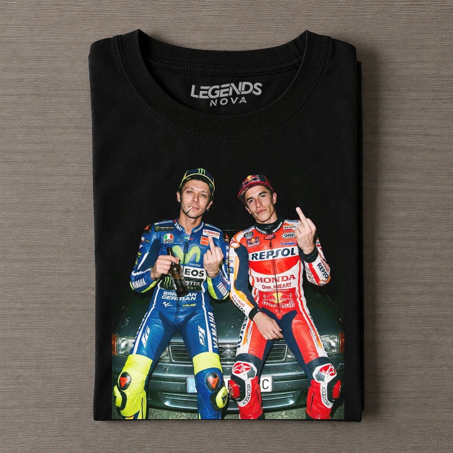 Valentino Rossi & Marc Marquez Moto GP Tee