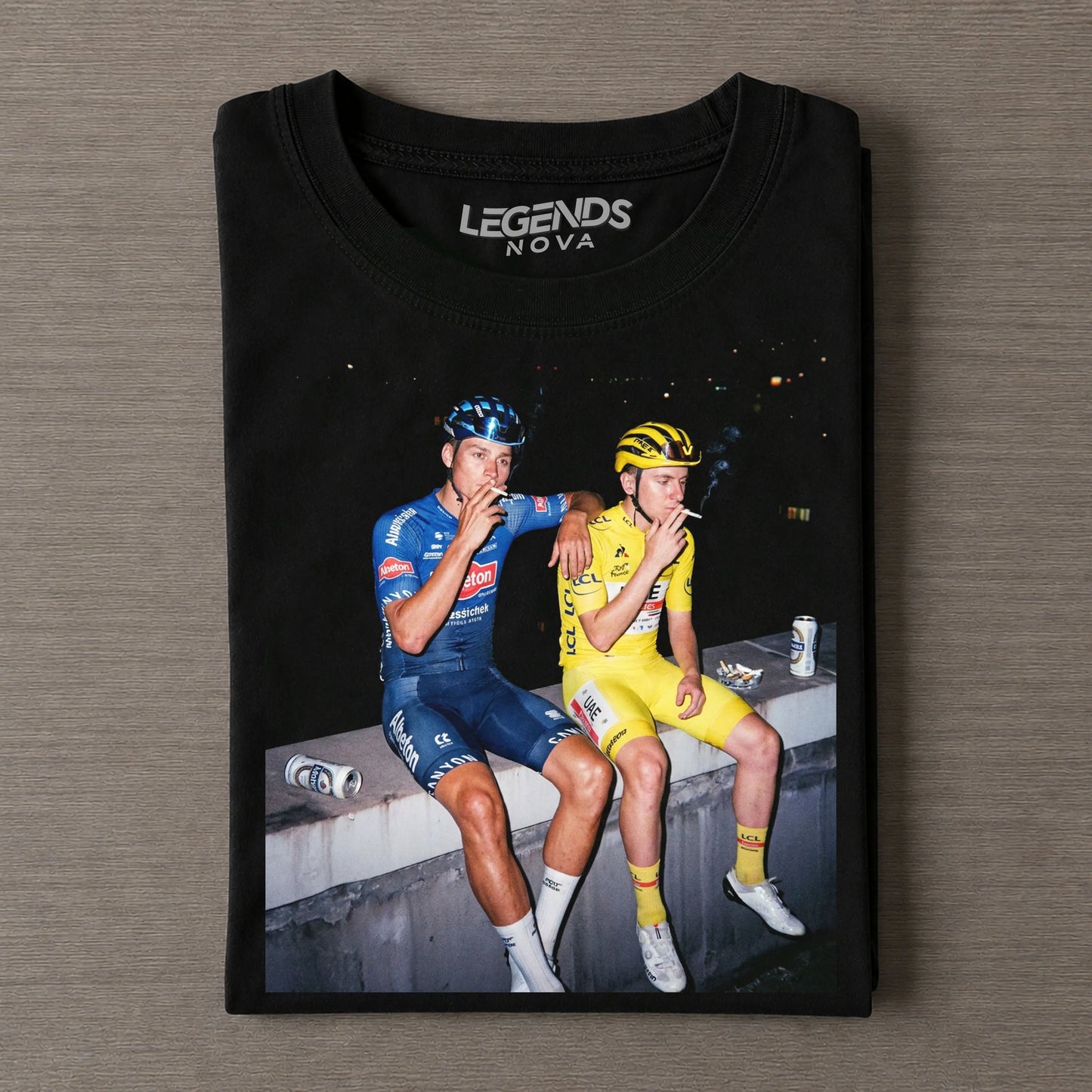 Mathieu van der Poel & Tadej Pogačar 2026 Tee