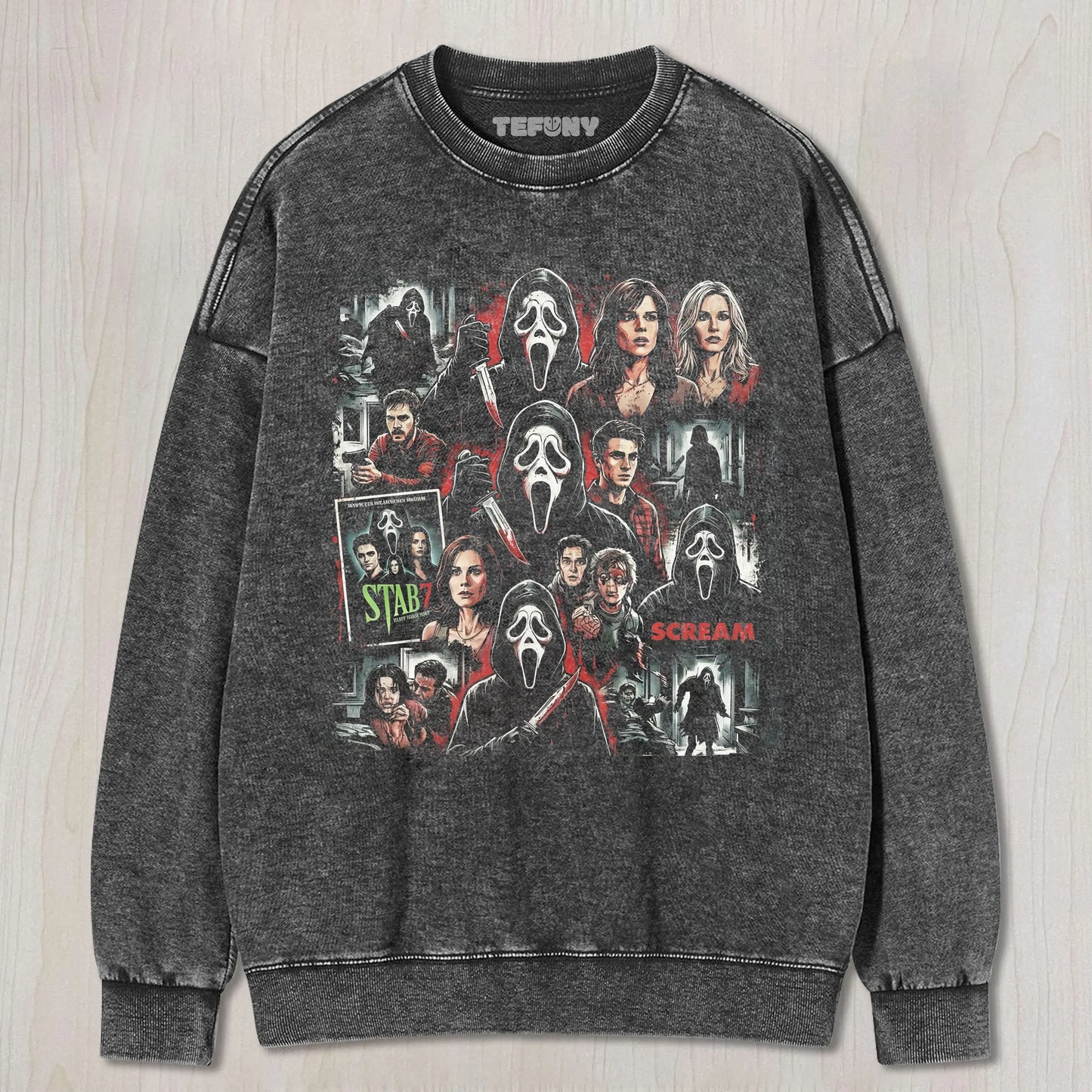 SCREAM F TEE & SWEAT & HOOD