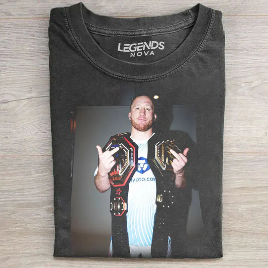 Justin Gaethje UFC Fighter T-shirt